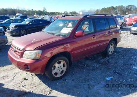 2005 Toyota Highlander Limited V6 from USA, damaged, VIN JTEEP21A050082111